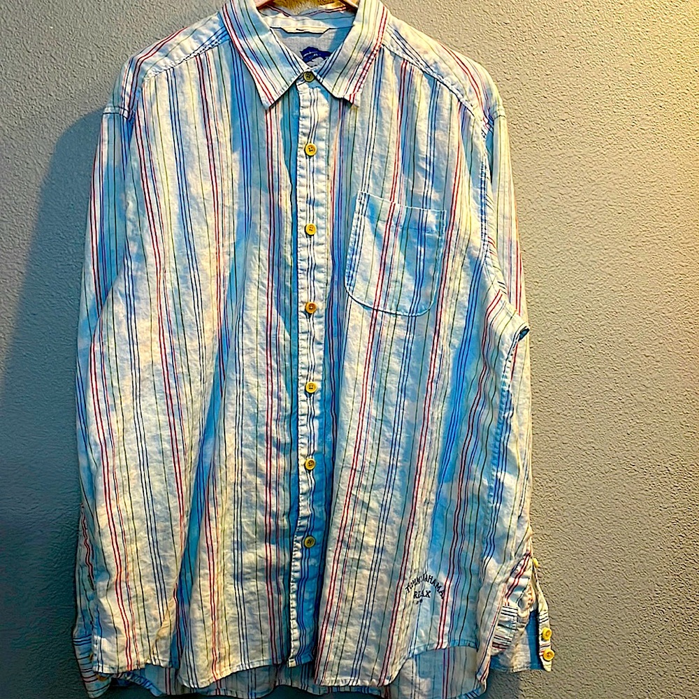 Tommy Bahama mens XL Long sleeve shirt